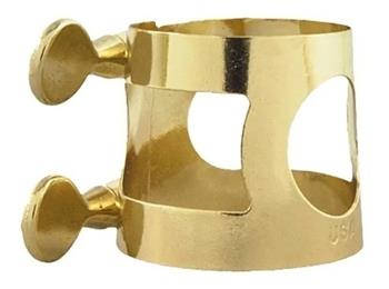 Abrazaderas	 Para 	Saxo Alto Metal Dorada Selmer USA