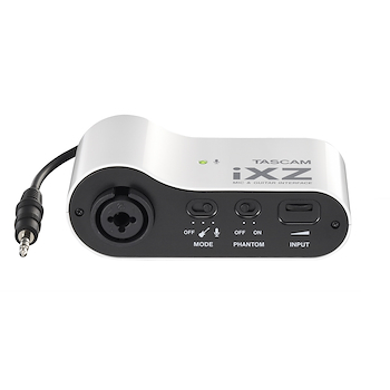 Interface De Audio 1 XLR Input con salida Mini PluG ANDROID iXZ TASCAM