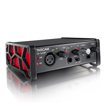 Interface De Audio 2 entradas (1 PRE ) / 2 salidas, 192 KHz US-1X2HR TASCAM