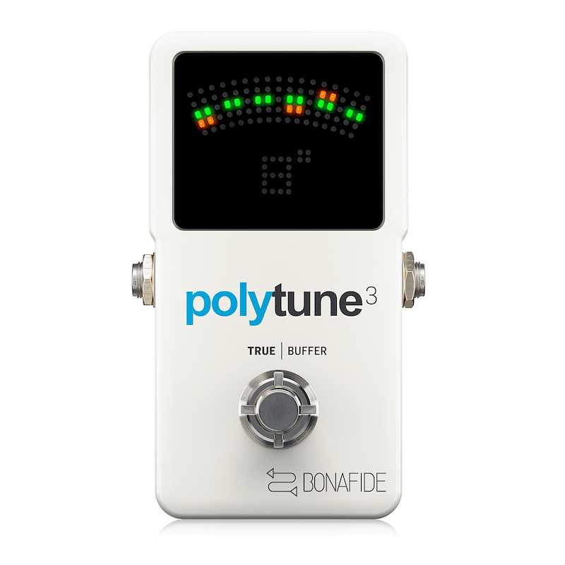 Afinador estroboscópico ultra preciso con exactitud de ± 0. POLYTUNE 3 TC ELECTRONIC