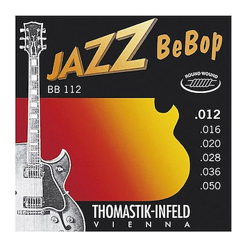 encordado para guitarra electrica jazz bebop 012 BB112 THOMASTIK