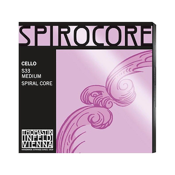 C acero/tungsteno cello S33 spirocore THOMASTIK
