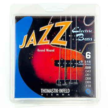 encordado para bajo jazz 6 cuerdas escala larga JR346 THOMASTIK