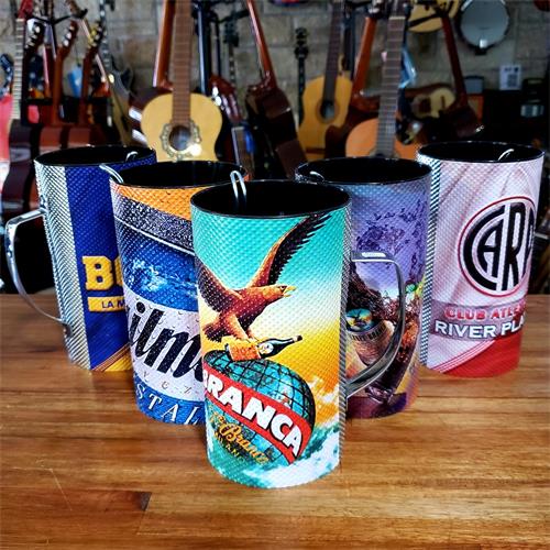 Vaso guiro interior plastico ploteado 750cm3 VASO Plot classico VASO GUIRA