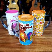 Vaso guiro interior plastico ilustrado 330cm3 VASO Plot juniors VASO GUIRA