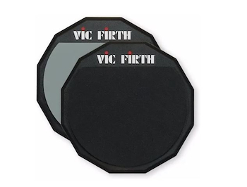 ACCESORIOS VIC FIRTH	Goma de Practica 12/Doble PAD12D Double VIC FIRTH