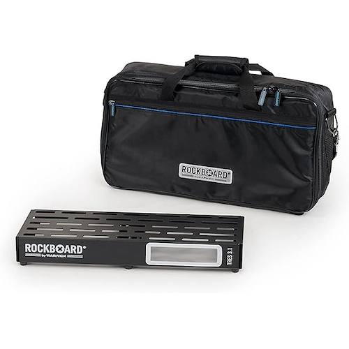 Pedalboard en aluminio robusto y de peso ligero - Diseño r RBO B2,1 Duo B Warwick