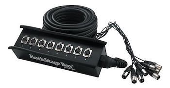 XLR (M) or XLR (M yH) Plug Cable de escenario: 8/0 envíos/re 8/0 x 15mts - RCL 30900. - Manguera Warwick