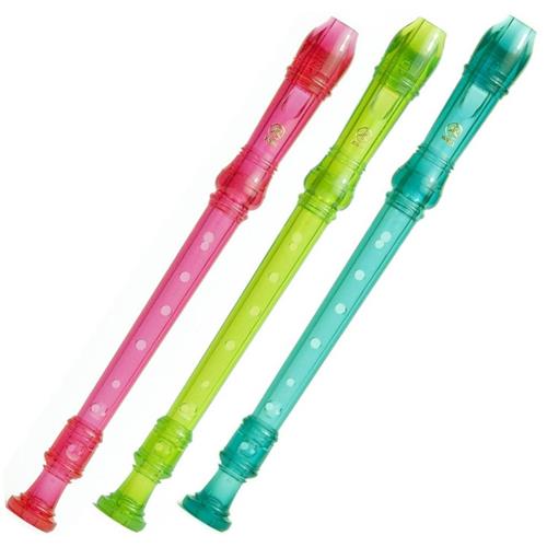 Flauta dulce soprano.Digitacion germana-
Pink, Blue, Green YRS20G YAMAHA
