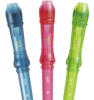 Flauta Dulce Soprano.-digitación barroca - colores YRS20B YAMAHA