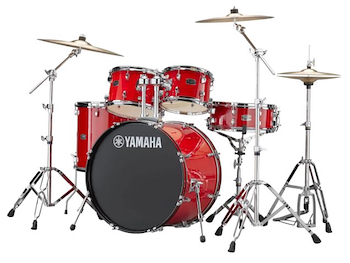 Bateria  Serie  Rydeen- Bombo 20'-Roja-5 cpos- S/Fierros RDP0F5 YAMAHA