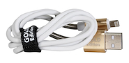 CABLE LIGHTING IPHONE GOLD EDITION GE-037 1 METRO DORADO