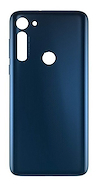 TAPA TRASERA MOTO G8 POWER AZUL