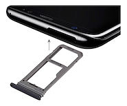 BANDEJA PORTA SIM SAMSUNG S8 / S8 PLUS NEGRO