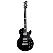 HAGSTROM SUSWE-BLK SUPER SWEDE BLACK GLOSS