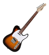 Aria 615FRON3TS Guitarra Electrica Tipo Tele 2 Mics Sunburst