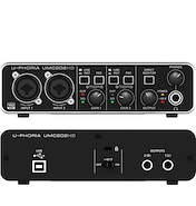 Behringer UMC202 HD Audiophile 2x2, interfaz de audio USB de 24 bits / 192 kHz c