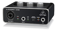 Behringer UM2 Audiophile 2x2 USB Audio Interface with XENYX Mic Preamplif