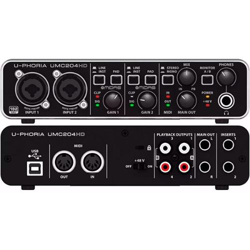 UMC204HD Interfaz de audio
