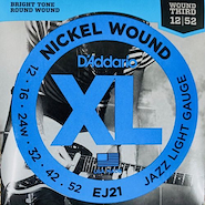 Daddario EJ21 Encordado de niquel 12/52