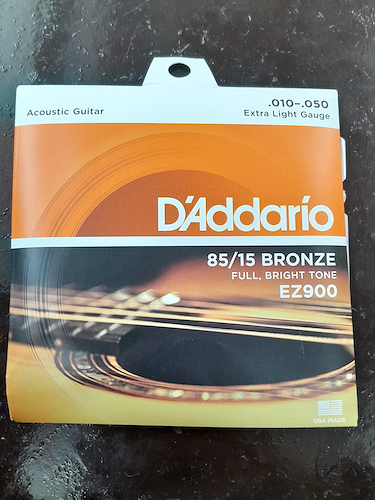 Daddario EZ900 Enc. p/ acustica 85/15 X-Lite 010
