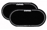 Evans EQPB2 Patch Negro Nylon Para Doble Mazo X 2 Unidades