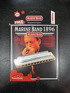 Hohner M1896116 Armonica marine band classic diatonica 20V - madera- Bb