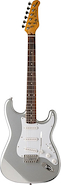Jay Turser JT-300-CRS Guitarra electrica tipo Legacy / Strato Mastil Maple Silver