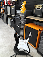 Jay Turser JT-300-BK Guitarra electrica tipo Legacy / Strato Mastil Maple, Black