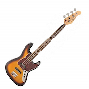 Jay Turser JTB-402-TSB Bajo, diapason Rosewood,2 pickups, Tobacco Sunburst.
