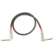 181 NEON Cable 6 mm Interpedal Plug 1/4 Ang. - Plug 1/4 Ang. x 60 cm.
