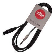 111ZIPP XLR Hembra - PL 1/4 Std x 3 mts. Eco. Presentacion