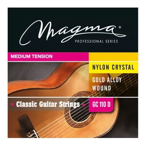 GC110D Set de cuerdas de tension media / Nylon cristal