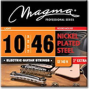 GE140N Encordado de acero niquelado 10/46