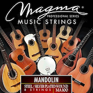 MA100 Encordado de MANDOLINA Silver Plated