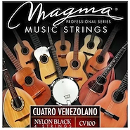 CV100 Encordado para cuatro venezolano (Nylon negro)