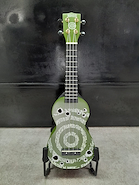 MD1TA GREEN Ukelele soprano tarjet verde