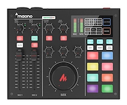 Maono AU-AM100 Mezclador Podcast AM100 | 2 canales | XLR -PLUG | USB-C |