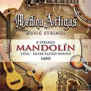 Medina Artiga 011400 Encordado de MANDOLINA STEEL/PLATED MED TENSION