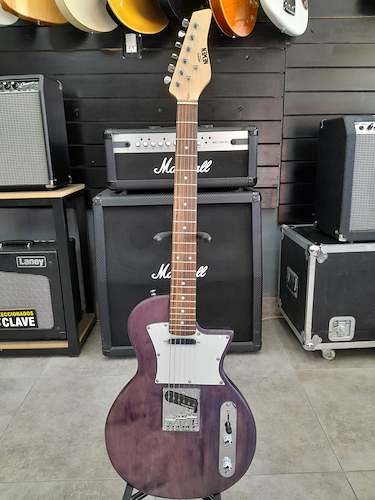Newen Frizz Blue Wood Guitarra Eléctrica