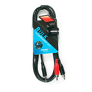 BULK540LU3 Cable rca rca-miniplug stereo, 3mts.