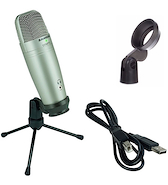 Samson C01UPRO Mic Condenser USB, incluye Cable USB + Pie de mesa