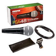 Shure PGA48-QTR Micrófono Dinámico Cardioide Vocal