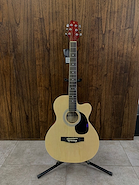 SA20ACENAT GUITARRA ELECTROACUSTICA STAGG CON CORTE-EQ 5 CON AFINADOR-C
