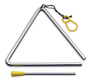 STTRI6 Triángulo Metálico de 12mm x 6" con golpeador