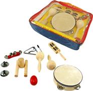 DP505W Mochila con Set De Percusion Infantil ( 9 instrumentos )