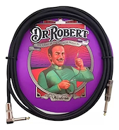 3mts Cable p/instrumento. Plugs Mono 1/4. Recto ? Angular. Capuch