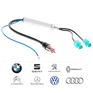 ADAPTADOR ANTENA DOBLE FAKRA