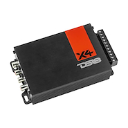 AMPLIFICADOR 4 CANALES COMPACTO 1400W CLASE D