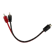 CABLE RCA 1 HEMBRA 2 MACHOS